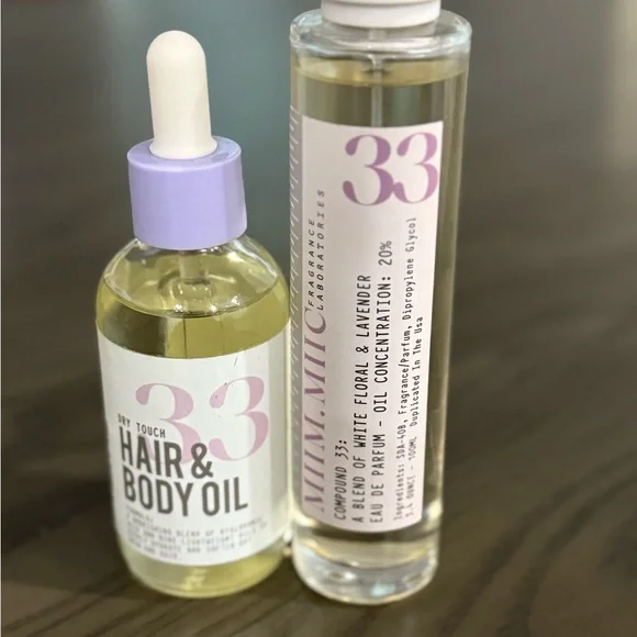 White Floral & Lavender Hair & Body Oil - Picture 1 of 2